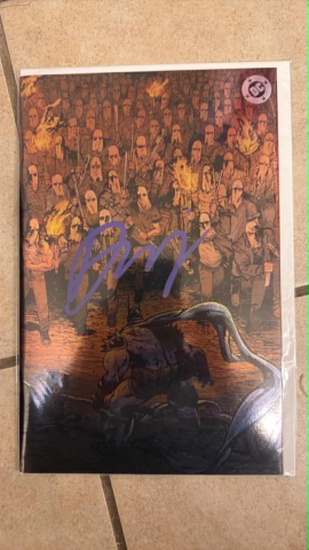 Absolute Batman Annual 2nd Print Foil Signed by DWJ