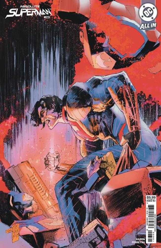 Absolute Superman #23 Cover B Clay Mann Card Stock Variant Signed Clay Mann