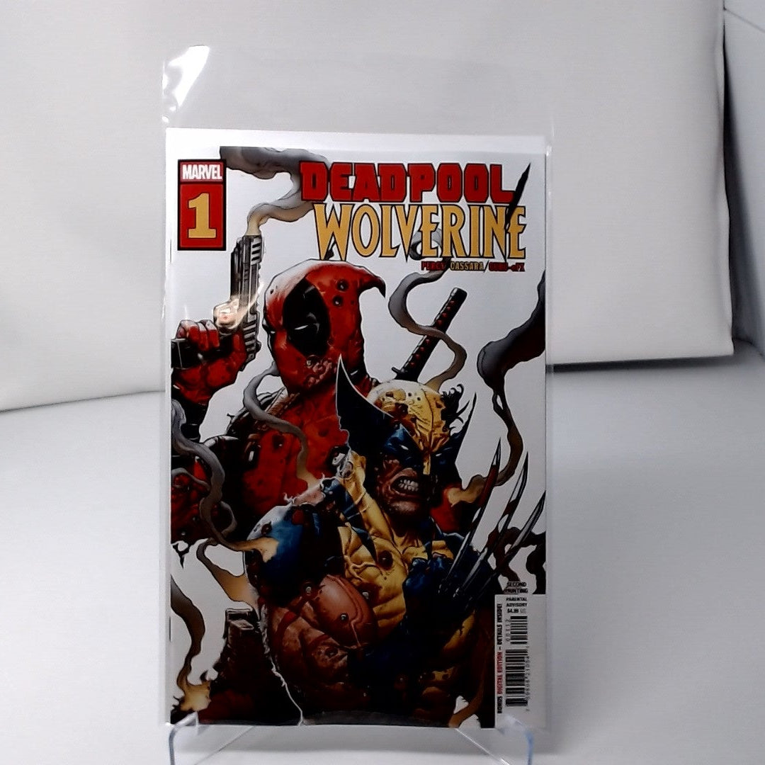 DEADPOOL/WOLVERINE #1 JOSHUA CASSARA 2ND PRINTING VARIANT