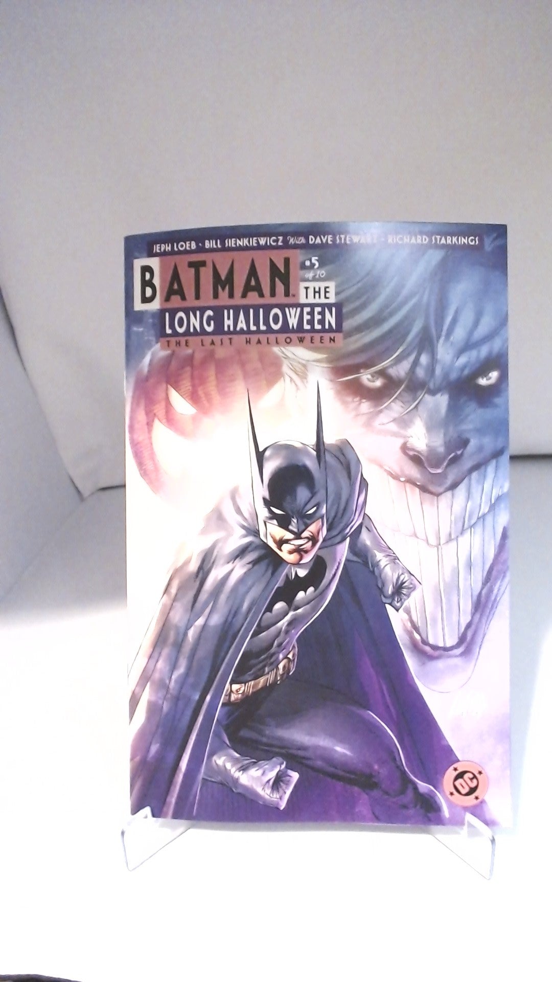 BATMAN THE LONG HALLOWEEN THE LAST HALLOWEEN #5 (OF 10) CVR C ROB LIEFELD CARD STOCK VAR