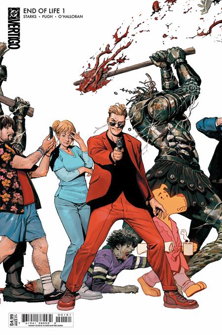 END OF LIFE #1 CVR E ALVARO MARTINEZ BUENO CONNECTING CARD STOCK VAR (MR)