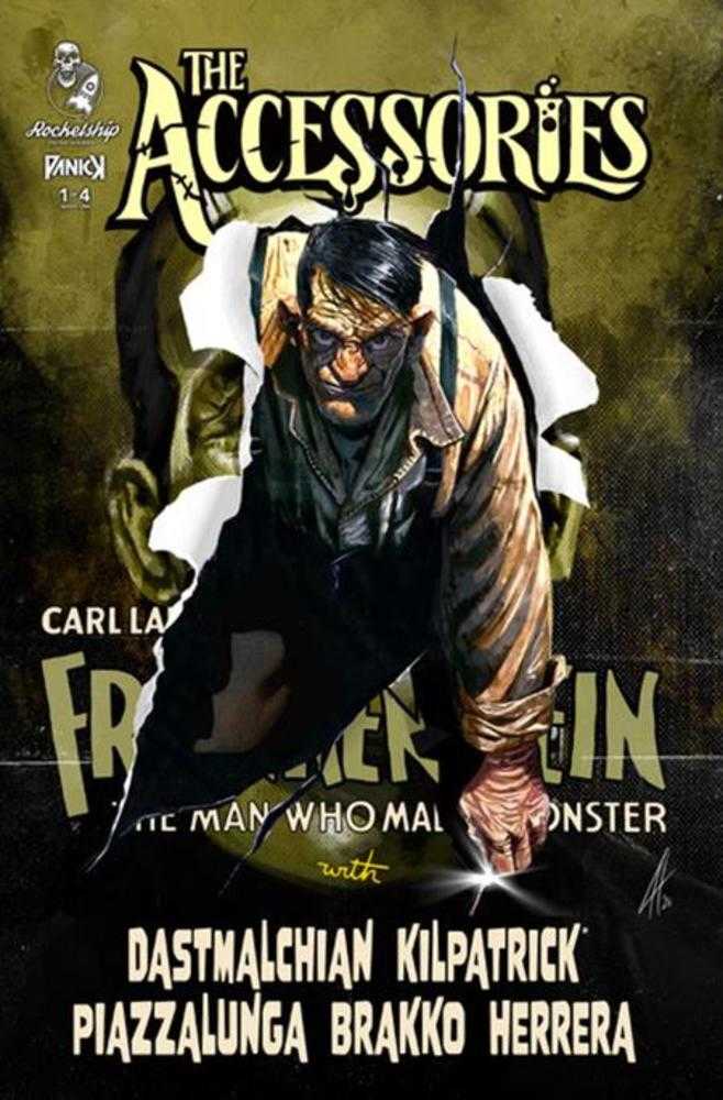 Accessories #1 Cover E Joel Herrera Signed By David Dalstmalchian & Leah Kilpatrick Variant (Mature)