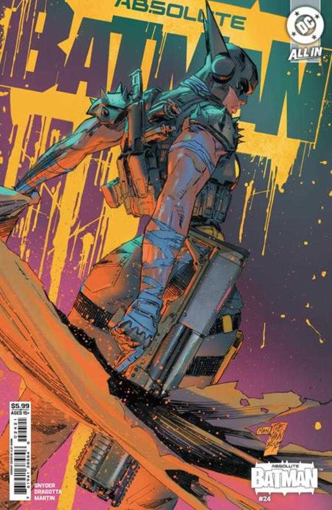 Absolute Batman #24 Cover B Clay Mann Card Stock Variant Signed Clay Mann