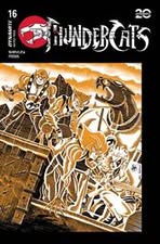 THUNDERCATS #16 CVR G KEN HAESER TMNT HOMAGE VAR