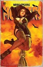 MARK SPEARS MONSTERS #7 CVR B MARK SPEARS HEXY THE WITCH JSA CLASSIFIED #1 HOMAGE VAR