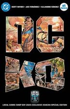 DC K.O. ASHCAN #1 2025 LCSD EXCLUSIVE CVR B JAVI FERNANDEZ FOIL VAR