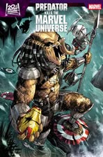 PREDATOR KILLS THE MARVEL UNIVERSE #1 MICHELE BANDINI 2ND PRINTING VARIAN