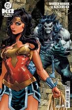DC K.O. WONDER WOMAN VS LOBO #1 (ONE SHOT) CVR B DAN PANOSIAN CARD STOCK VAR