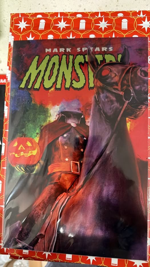MARK SPEARS MONSTERS #8 CVR D INC 1:1000 MARK SPEARS METAL VAR