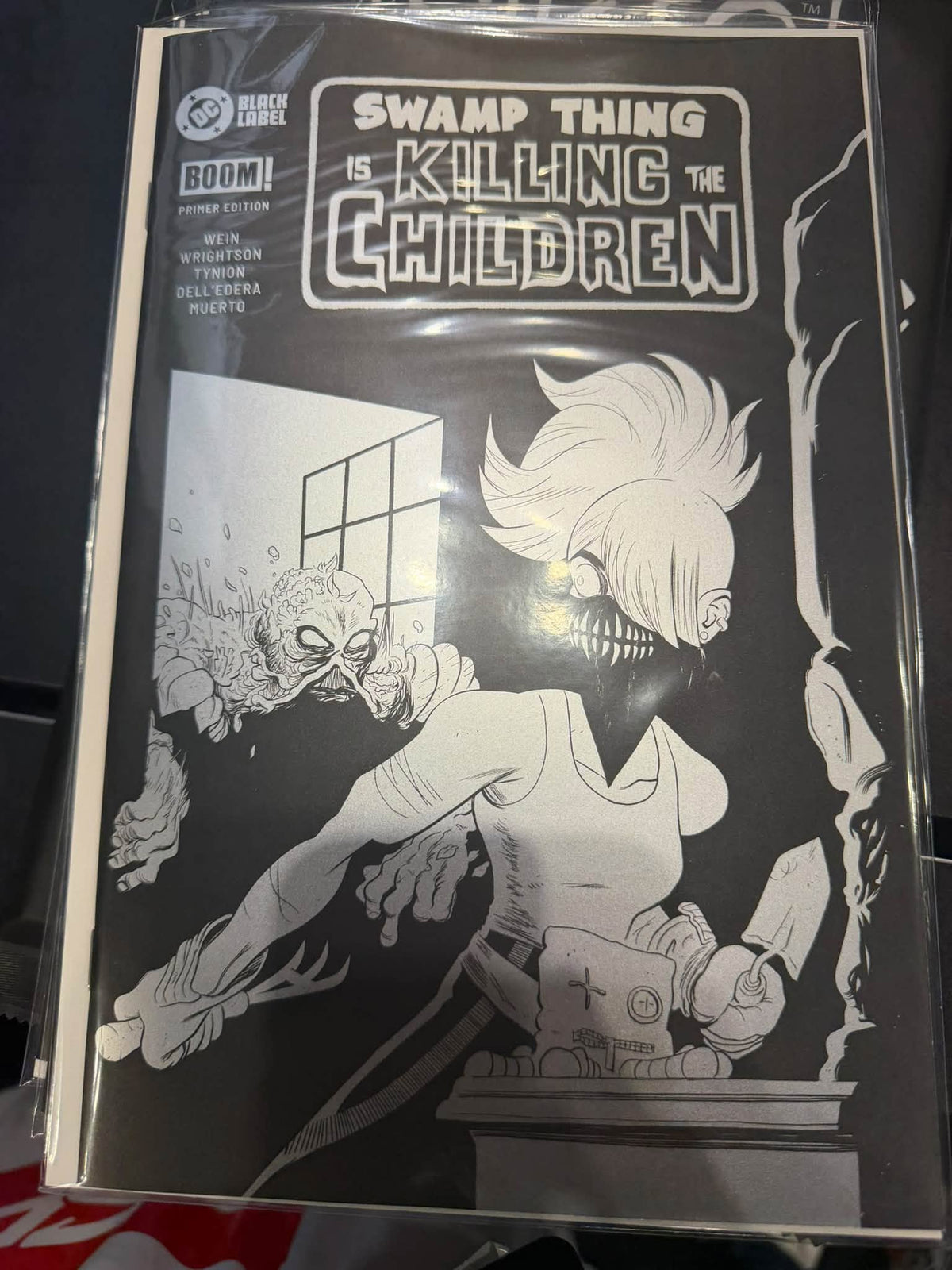 Swamp Thing is Killing the Children Primer Matte Foil LTD 750
