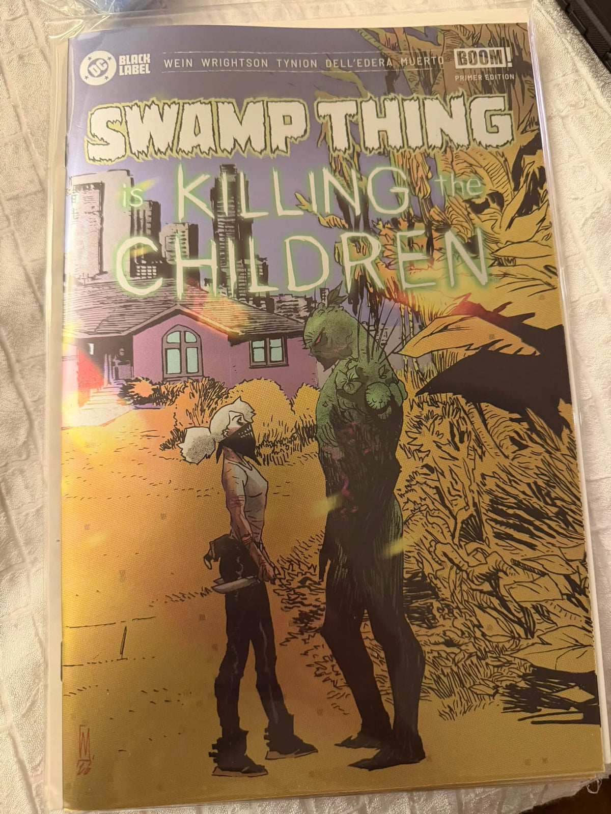 SWAMP THING IS KILLING THE CHILDREN #1 NYCC 2026 Ashcan Trade Variant