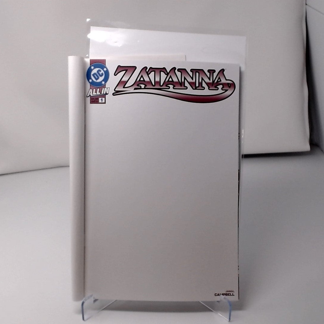 ZATANNA #1 (OF 6) CVR E BLANK CARD STOCK VAR