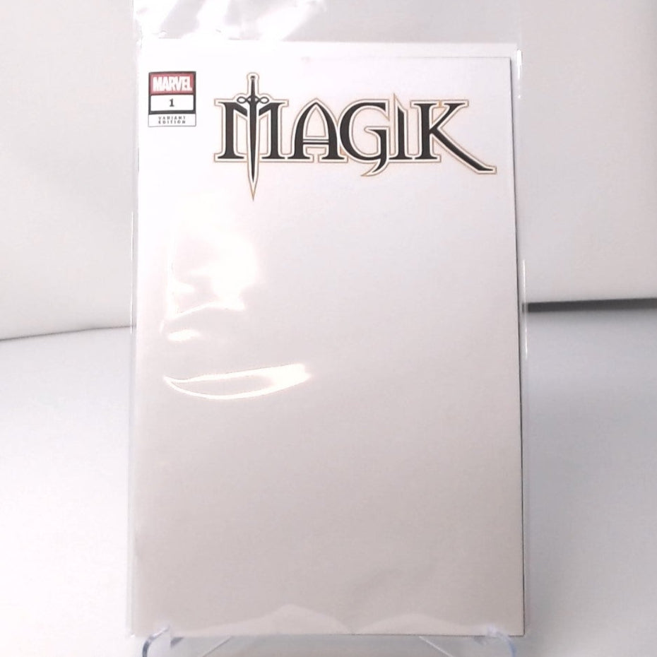 MAGIK #1 BLANK COVER 2ND PRINTING VARIANT