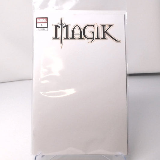MAGIK #1 BLANK COVER 2ND PRINTING VARIANT