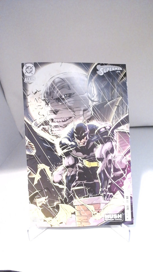 SUPERMAN #23 CVR E KAARE ANDREWS HUSH CARD STOCK VAR