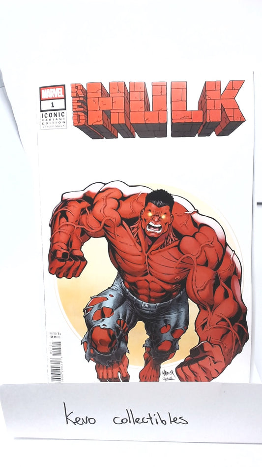 RED HULK #1 TODD NAUCK ICONIC VARIANT [DOOM]