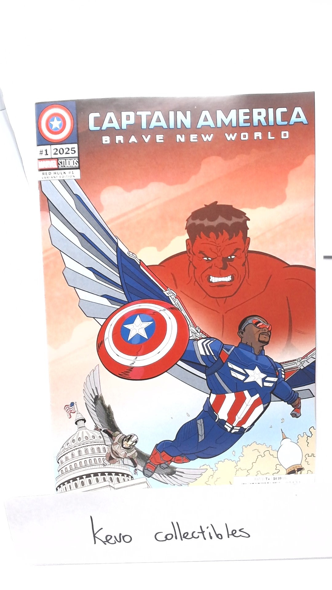 RED HULK #1 JACOB EDGAR MARVEL STUDIOS VARIANT [DOOM]