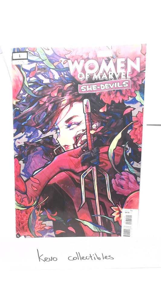 WOMEN OF MARVEL: SHE-DEVILS #1 ROSE BESCH VARIANT