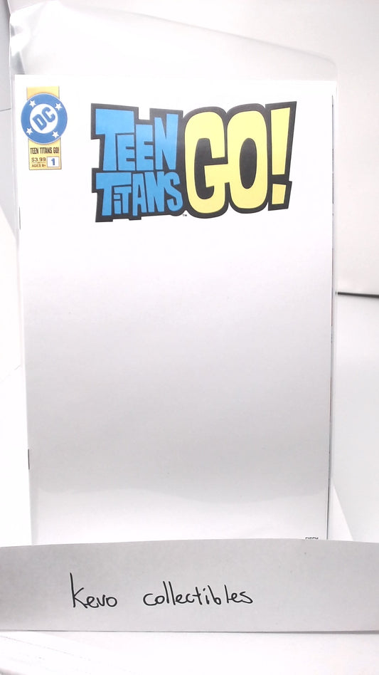 TEEN TITANS GO #1 CVR B BLANK VAR