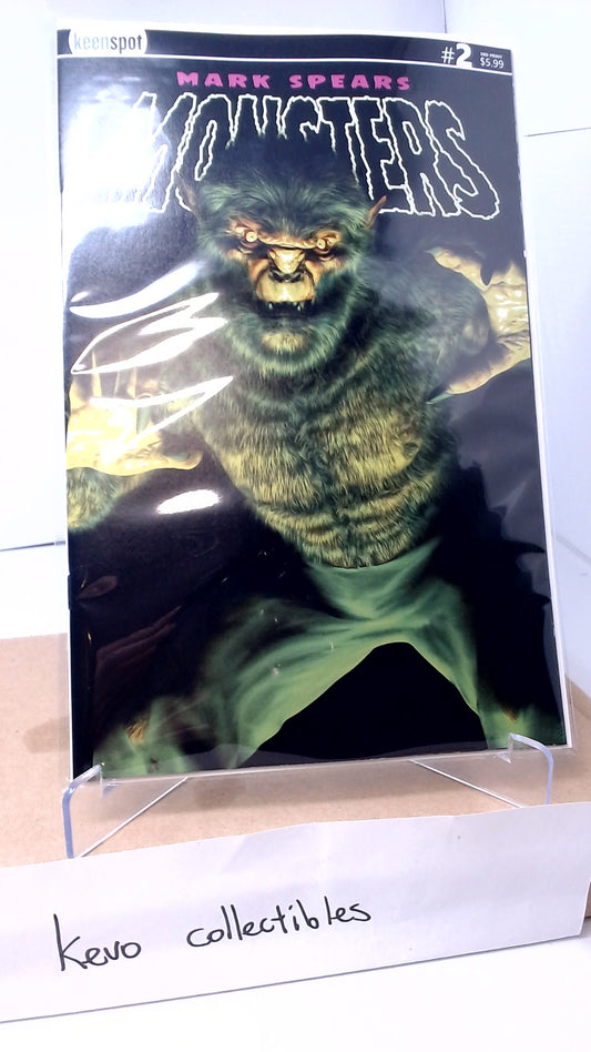MARK SPEARS MONSTERS #2 Third Printing Cvr A Mark Spears The Werewolf