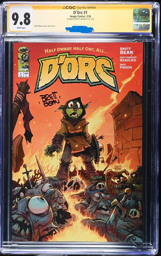 Dorc #1 CGC 9.8 SS